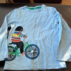 Long sleeve mini boden shirt size 7/8